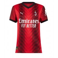 AC Milan Ismael Bennacer #4 Replica Home Shirt Ladies 2023-24 Short Sleeve